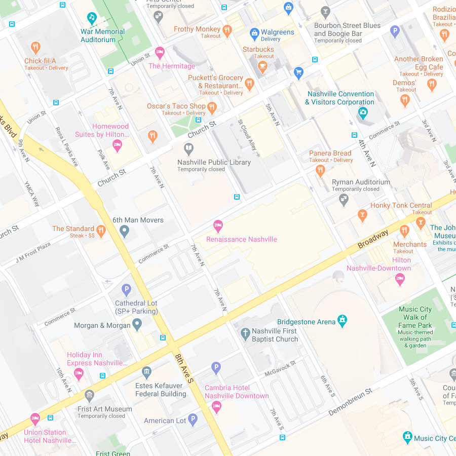 Google Map of Conference Vicinity 